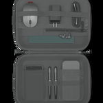 Lenovo Go Tech Accessories Organizer, Portable compact case to easily carry all your key accessories, keep them organized in one place, and keep them protected, Slim enough to fit in your bag and light enough to take on the go, Compression molded constru