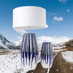 Set 1 Lampa cu Vaza MOONEYE, ceramica, 40 30 cm, SPORVIL