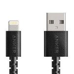 Cablu Anker PowerLine Select+ Lightning USB Apple official MFi 0.91m negru