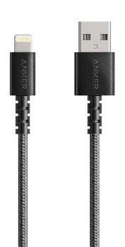 Cablu Anker PowerLine Select+ Lightning USB Apple official MFi 0.91m negru
