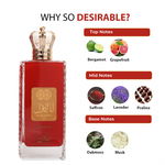 Parfum Ana Al Awwal Red, Nusuk, apa de parfum 100 ml, femei - inspirat din Baccarat Rouge de la Maison Francis Kurkdjian, Nusuk