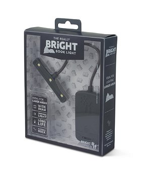 Lampa pentru citit: The Really Bright Book Light. Grey