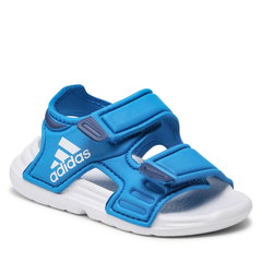 adidas Sportswear, Sandale cu inchidere velcro Atlaswim, Albastru