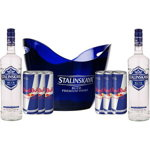Pachet cadou STALINSKAYA Energy Vodka XL