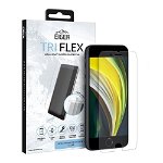 Folie Eiger Clear Tri Flex EGSP00612 pentru iPhone SE 2020 / 8 / 7 / 6s / 6 (Transparent), Eiger