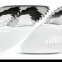 Casti In-Ear JBL Wave 200TWS, True wireless, Bluetooth, Microfon, Alb