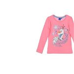 Bluza / Tricou cu maneca lunga, roz, Frozen, 6 ani, 116 cm