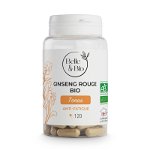 Belle&Bio Ginseng Rosu Bio 120 capsule (Creste energia, tonic natural, creste potenta), Belle&Bio