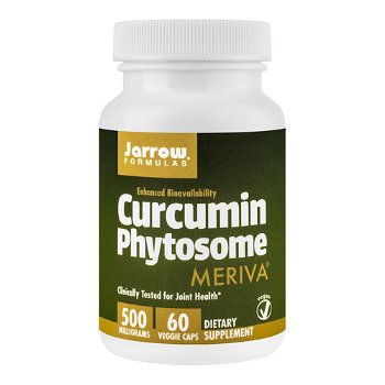 Curcumin Phytosome 500mg 60 capsule vegetale Jarrow Formulas, natural, Secom, Jarrow Formulas