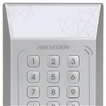 Cititor de proximitate standalone cu tastatura Hikvision DS-K1T801E, PIN/card, EM, 3000 carduri, HikVision