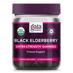 Black Elderberry Extra Strength Gummies | 40 Gummies | Gaia Herbs, Gaia Herbs