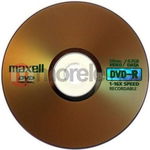 Set 50 discuri pentru inregistrare, Maxell DVD-R 4.7 GB, 16x