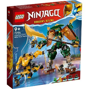 LEGO\u00ae Ninjago Lloyd and Arin's Ninja Robots 71794