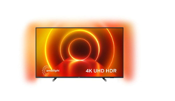 Televizor, PHILIPS, 55PUS7805/12, 4K UHD LED Smart TV, Ambilight, 55 inches, 4K Ultra HD LED, 139 cm, 3840 x 2160, 16: 9, Ultra resolution, Dolby Vision, HDR10 +, P5 Perfect Picture Engine, SimplyShare, Screen mirroring, Quad core, DVB-T / T2 / T2-HD / C