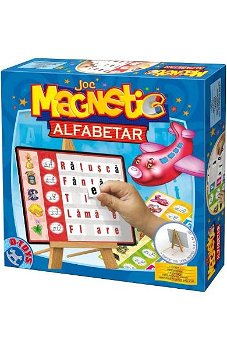 Joc magnetic - Alfabetar cu tabla