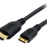 Cablu HDMI - mini HDMI, StarTech, Ethernet, 2 m, Negru