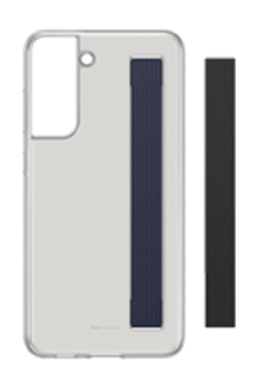 Samsung S21 FE 5G Clear Strap Cover Dark Gray, samsung