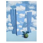 Tablou pictura O lume frumoasa de Magritte 2132 - Material produs:: Poster pe hartie FARA RAMA, Dimensiunea:: 80x120 cm, 