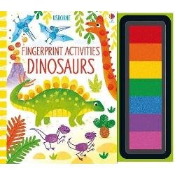 Usborne Fingerprint Activities Dinosaurs: 1,Fiona Watt   - Editura Usbourne; International Edition