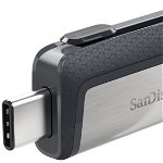 Memorie USB SanDisk Ultra Dual Drive 128GB, USB 3.1/USB Type-C