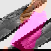 Vestă din puf cu umplutură sintetică pentru fete, 4F Sportswear Vestă din puf cu umplutură sintetică pentru fete, 4F Sportswear