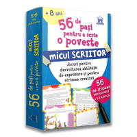 56 De Pasi Pentru A Scrie O Poveste - Micul Scriitor, Adriana Mitu - Editura DPH