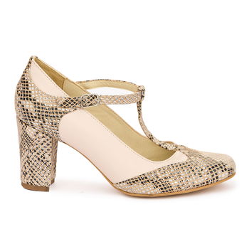 Pantofi dama din piele naturala 12812