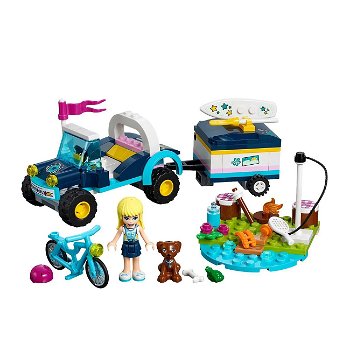 Friends stephanie's buggy & trailer, Lego