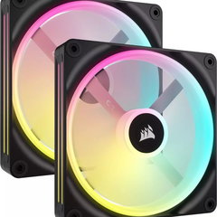 Ventilator Corsair iCUE LINK QX140, RGB LED, 140mm, Black