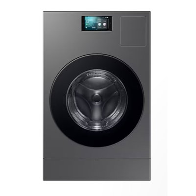 Samsung Masina de spalat rufe cu uscator Samsung WD18DB8995BZT2, Spalare 18 kg, Uscare 11 kg, 1000 rpm, Clasa A, AI Home 7 Display, AI Wash & Dry, AI Ecobubble, Super Speed 98 min, Digital Inverter Motor, Negru, Samsung