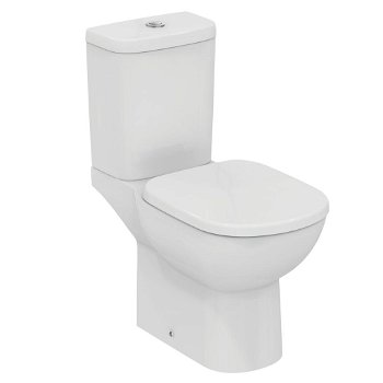 Vas WC complet echipat, evacuare orizontala Ideal Standard Tempo 36x66 cm