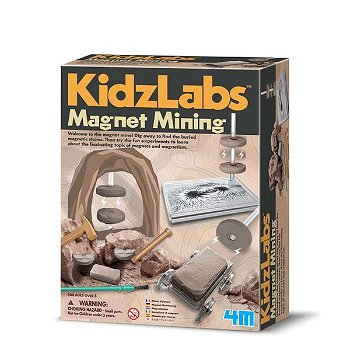 Joc educativ exploatarea magnetilor, Magnet Mining, KidzLabs, 1