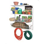 Kit raft gradina, 828x996x372, alb, Element-System