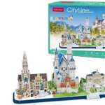 Puzzle 3D Cubic Fun City Line Bavaria, Cubicfun
