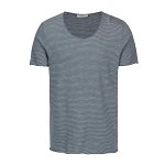 Tricou albastru in dungi - Selected Homme Newmerce, Selected Homme