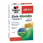 Zinc, Histidina si Vitamina C Aktiv, 30 tablete, DoppelHerz