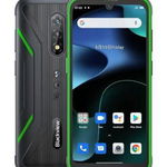 Telefon Mobil Blackview BV5200 Pro, Procesor Octa-Core Mediatek MT6765 Helio G35, IPS LCD 6.1", 4GB RAM, 64GB Flash, Camera Duala 13MP, Wi-Fi, 4G, Dual Sim, Android (Negru/Verde)