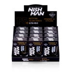 Pachet Pudra de Volum Nish Man Ultra Hold P5 - 12 buc, Nish Man