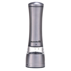 Hausberg Rasnita sare/piper HB-H7600, Manuala, corp din inox 22 cm