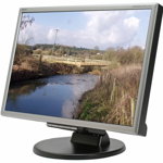 Monitor NEC 225WXM, 22 Inch LCD, 1680 x 1050, VGA, DVI, Fara Picior, Grad A-