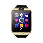 Smartwatch Vogue Q18 Curved  cu Camera si Telefon 3G Display 1.54\" Bluetooth Auriu