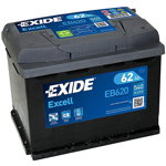Baterie auto EXIDE EXCELL EB620 12V 62AH, 540A