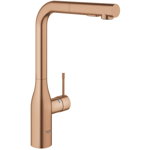 Baterie bucatarie Grohe Essence 30270DL0 dus extractibil metal Bronz