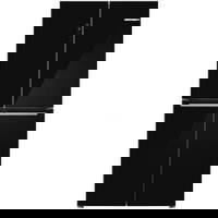 Side by side Bosch KMC85LBEA, 547 l, No Frost, Negru