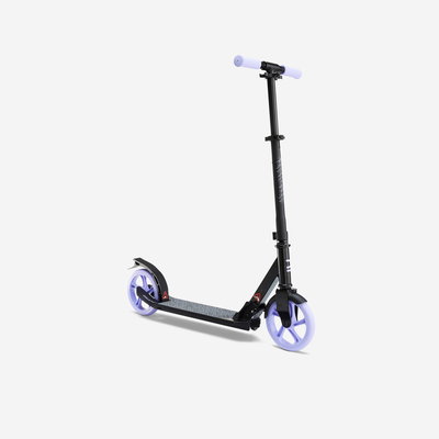 Trotinetă MID 7 cu cric Negru-Mov,