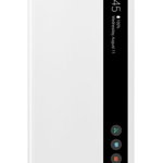 Husa View Cover Samsung EF-ZG990CWEGEE pentru Samsung Galaxy S21 FE (Alb)