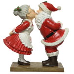 Figurine decorative - Santa Polyresin - Red, Kaemingk