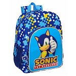 Ghiozdan Sonic Speed 33 x 42 x 14 cm Albastru 14 L, Sonic