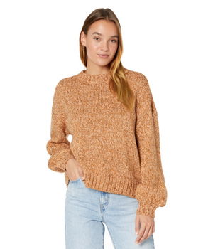 Imbracaminte Femei Saltwater Luxe Vale Crew Neck Pullover Sweater Ginger, Saltwater Luxe
