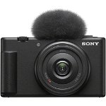 Camera foto vlogging Sony ZV-1F, 20.1MP, 4K, Negru
